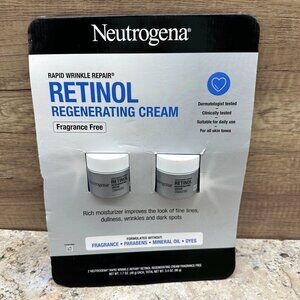 Neutrogena Rapid Wrinkle Repair Retinol Regenerating Cream 1.7 fl oz, 2-pack